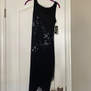 Buyer too black long dress size s
